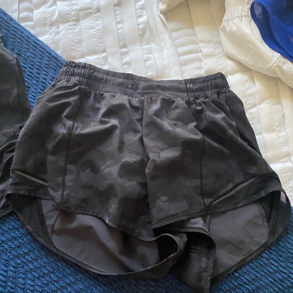 Camo lululemon runtimes shorts